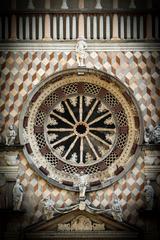 Bergamo Cappella Colleoni historical building with intricate facade