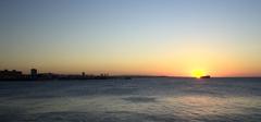 Ponte dos Ingleses during sunset in Fortaleza, Ceará, Brazil