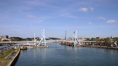 Ponte Móvel over Porto de Leixões