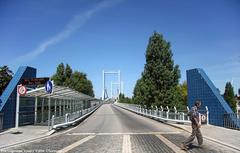 Ponte Móvel de Leça in Porto de Leixões, Matosinhos, Portugal