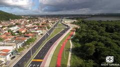 aerial view of Porto Dantas neighborhood in Aracaju