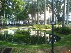 Laguinho at Praça Carlos Gomes, panoramic view