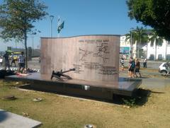 Monument to the Naval Division in War Operations at Praça Mauá in Rio de Janeiro, Brazil