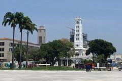 Praça Mauá in Rio de Janeiro with modern buildings and people walking