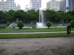 Praça Paris in Rio de Janeiro, Brasil