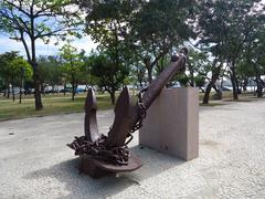 Commemorative monument at Praça Marechal Âncora