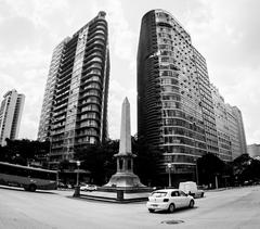 Praça Sete de Setembro with Helena Passing and Banco Mineiro da Produção buildings in the background, Belo Horizonte