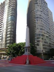 Obelisco da Praça Sete during the Festival Internacional de Teatro, Palco e Rua in Belo Horizonte