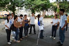 Researchers analyzing temperature in Salvador, Brazil