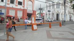 Bicycle rental station in Piedade neighborhood, Salvador