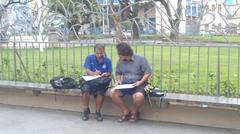 people mapping Salvador, Bahia on OpenStreetMap during Wikiday January 2014