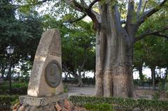 monument in Passeio Público, Fortaleza, Brazil