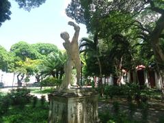 Statue of Apollo at Praça do Passeio Público in Brazil