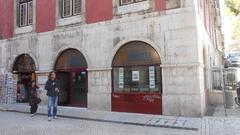 INATEL Rossio office building corner in Lisbon