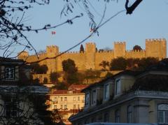 View of Castelo de São Jorge in Lisbon