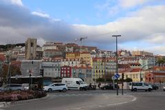 Lisbon view of Santa Maria Maior