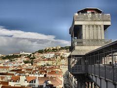 Elevador de Santa Justa in Lisbon