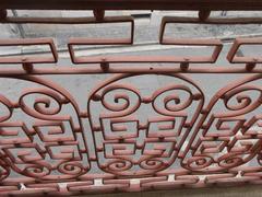 detail of the balcony railing of Solar da Marquesa de Santos