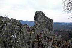 Šemnická skála natural monument in Karlovy Vary district