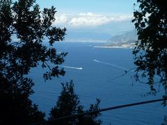 garden view at Villa San Michele in Anacapri