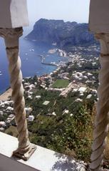 Panoramic view of Capri island