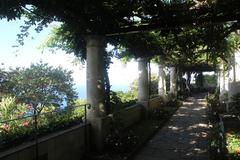 Villa San Michele garden in Anacapri