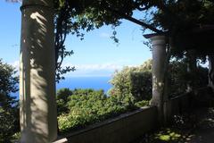 Villa San Michele garden in Anacapri