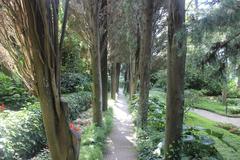 Villa San Michele garden in Anacapri