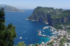 Anacapri Villa San Michele view to Marina Grande