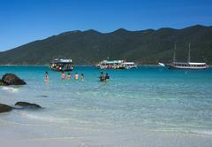 View of do Farol beach, Cabo Frio island, Brazil