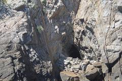 Meteorite impact crater on Cabo Frio Island, Brazil