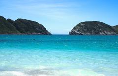 Farol beach view in Cabo Frio island, Brazil