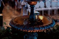 Fountain in Casa Loma's Conservatory