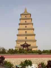 The Big Wild Goose Pagoda in Xi'an, China