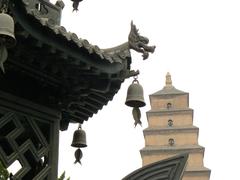 Da Yan Ta, Xi'an with clear blue sky