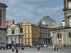 Panoramic view of Naples from the waterfront