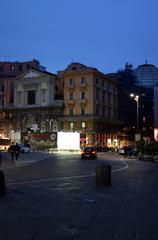 Via San Carlo near Piazza del Plebiscito in Naples, Italy