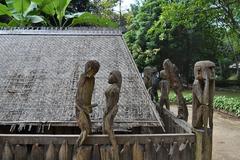 Giarai tomb at Museum of Ethnology, Hanoi