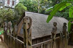 Giarai tomb at Museum of Ethnology in Hanoi