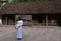 Traditional Hanoi dwelling at the Museum of Ethnology in Hanoi