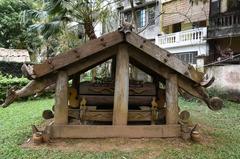 Cotu tomb at Museum of Ethnology, Hanoi