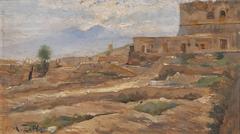 view of Castel Sant'Elmo by Alfred Zoff