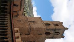 Towers Kreuzgang at Monreale Cathedral in Sicily, Italy