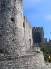 La Spezia Castle San Giorgio with clear blue sky