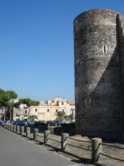 Tower of Castello Ursino castle in Catania, Italy