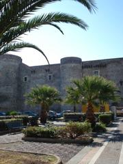 Castello Ursino castle in Catania, Italy