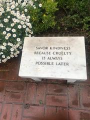 Guggenheim Museum Venice entrance inscription