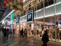 GAP Shinsaibashi storefront in Osaka, Japan