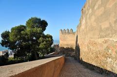 Gibralfaro Castle in Málaga, Andalusia