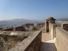 Castillo de Gibralfaro in Málaga, Andalucía, Spain